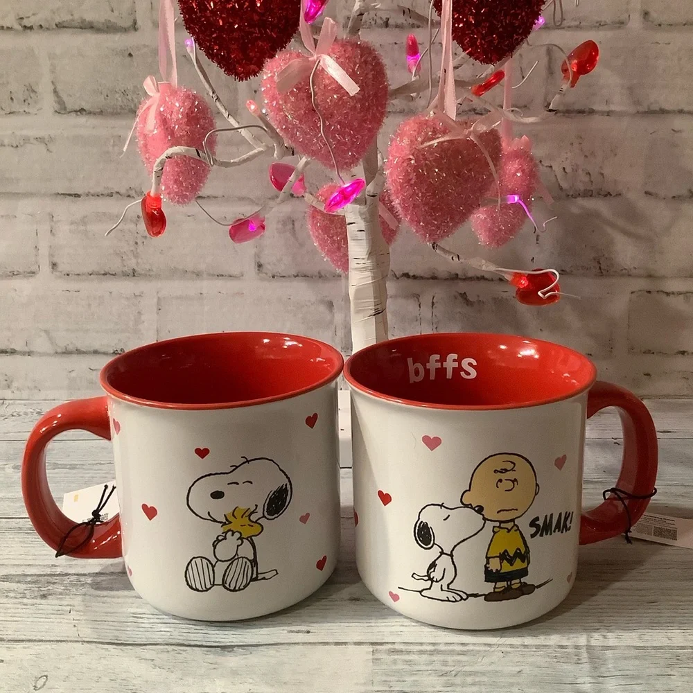 Peanuts Snoopy Valentine's Mug Set - Picture 3 of 4